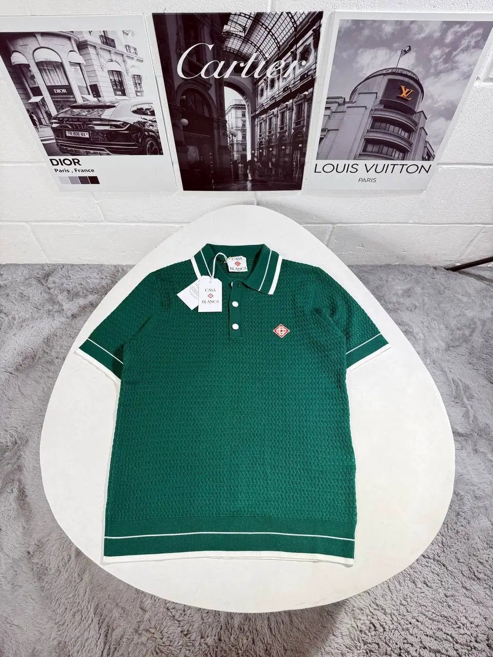 CASA KNITTED POLO by Stock supplier