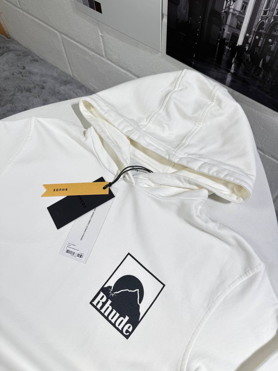 RHD HOODIE WHITE by Stock supplier