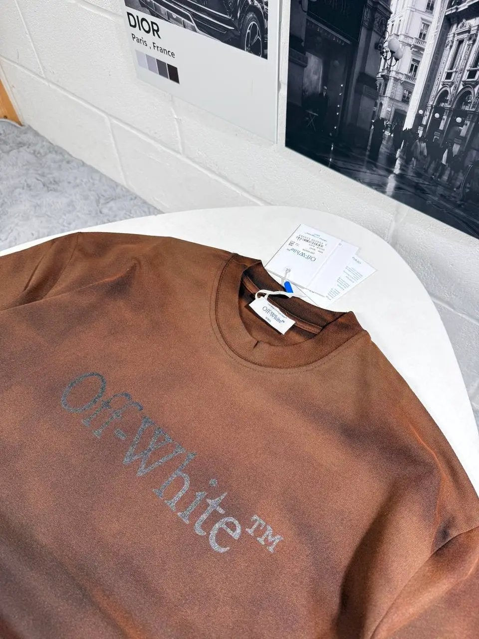 OFF W LAUNDRY SKATE TSHIRT by Stock supplier