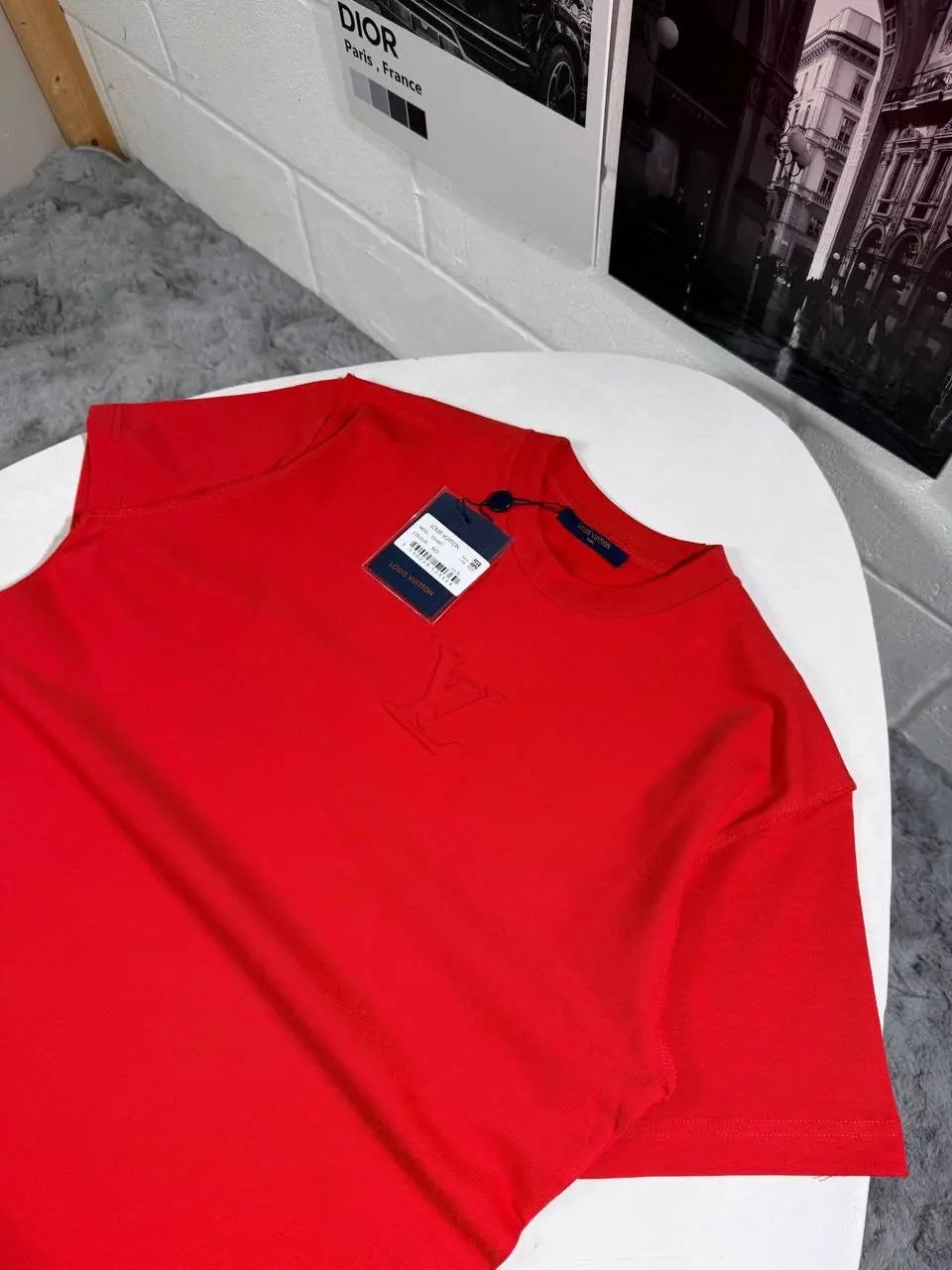 LVE LOGO TSHIRT RED by Stock supplier