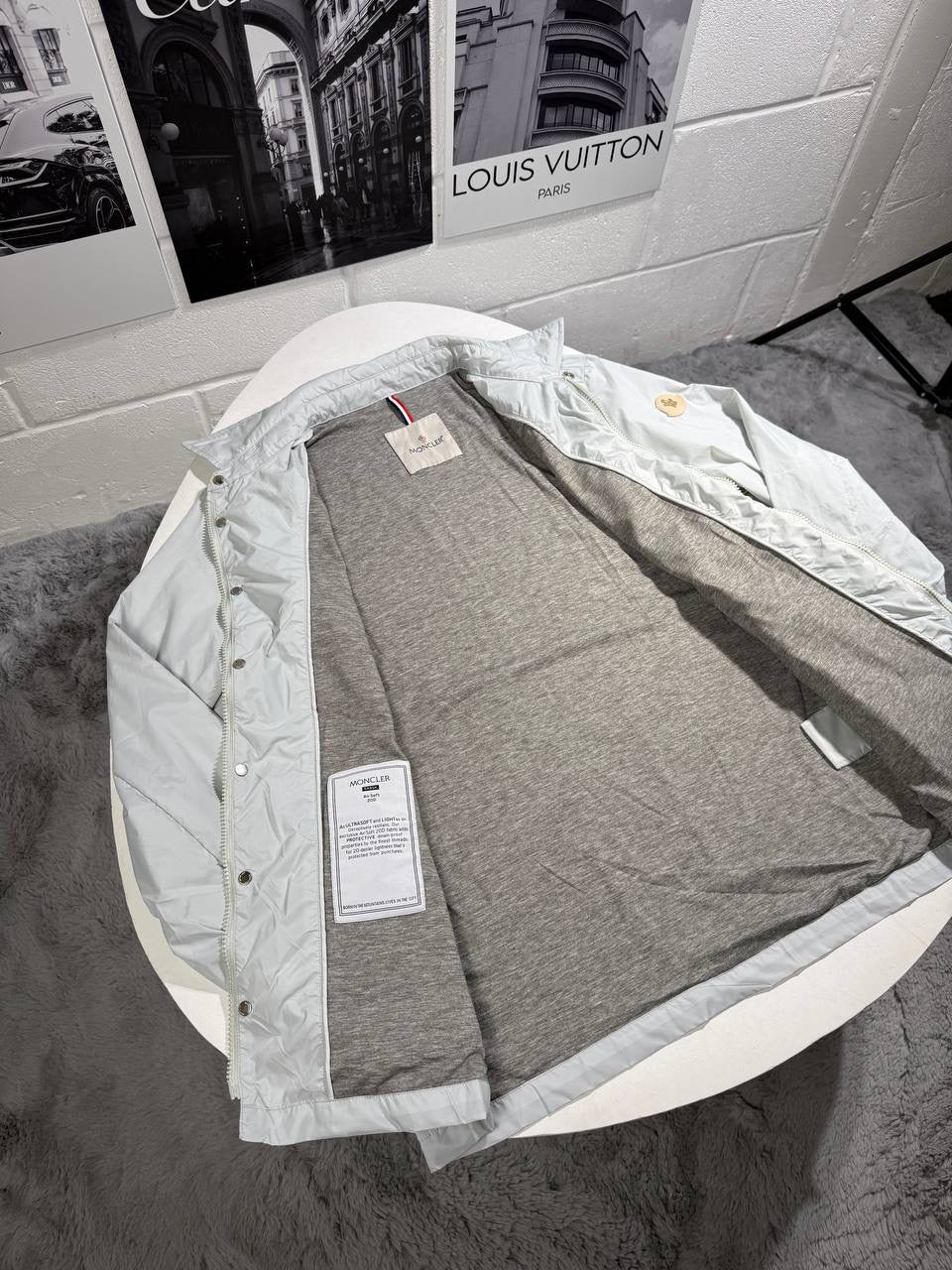 MNCLR TENIBRES DOWN SHIRT GREY