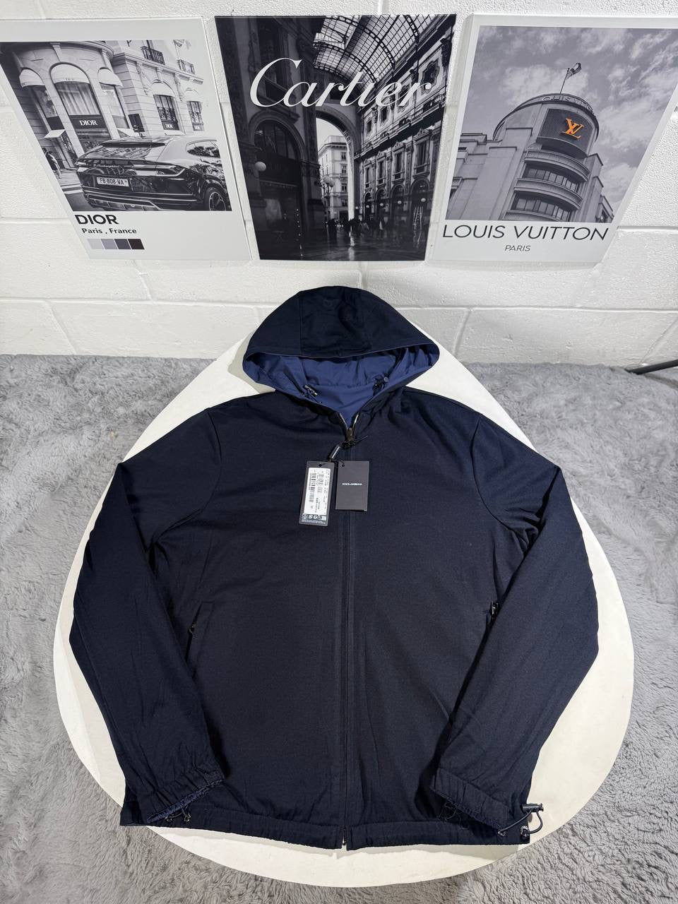 D&G REVERSIBLE WIND RSISTANT JACKET