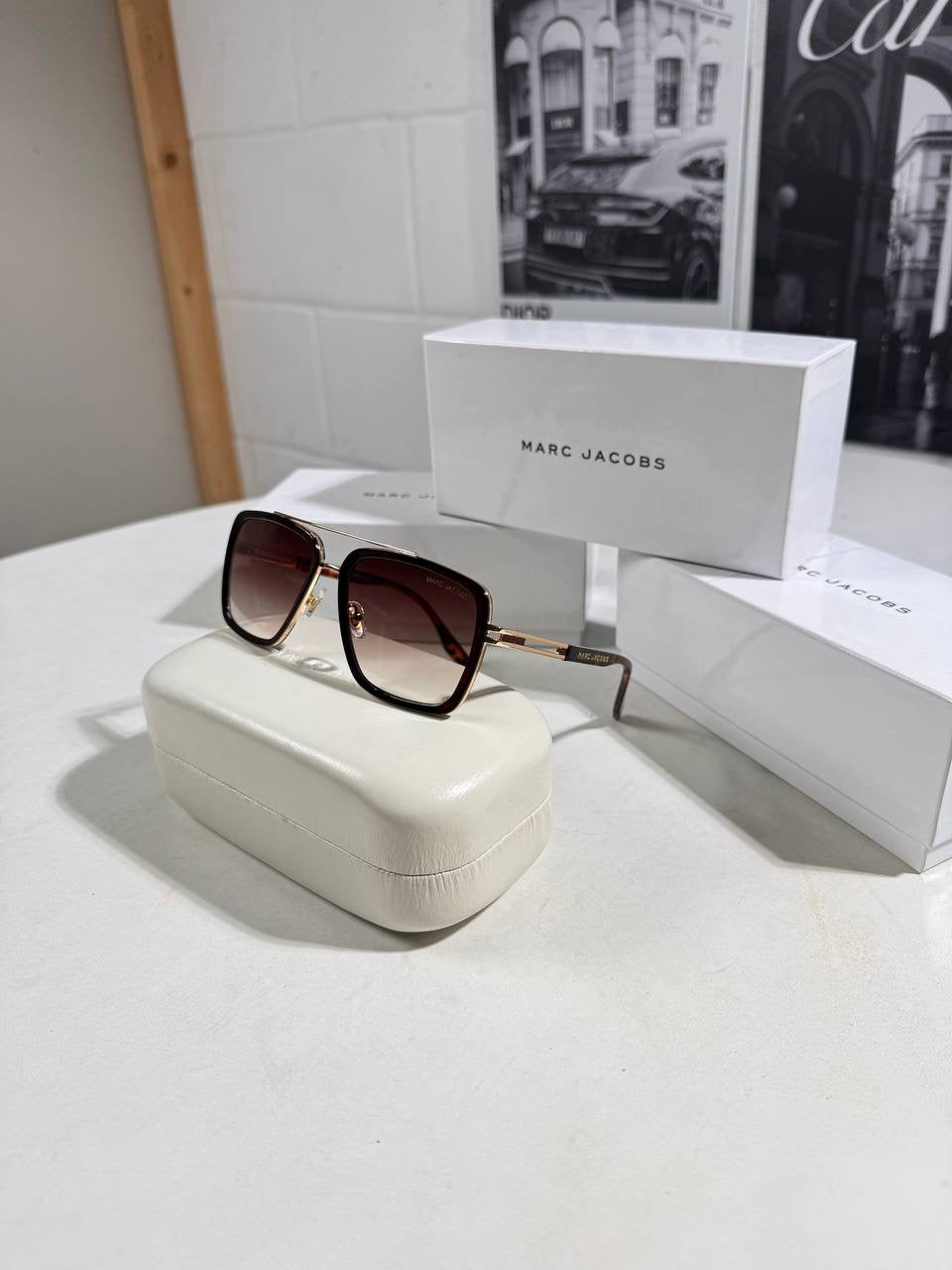 M. JACOB LOGO SUNGLASSES