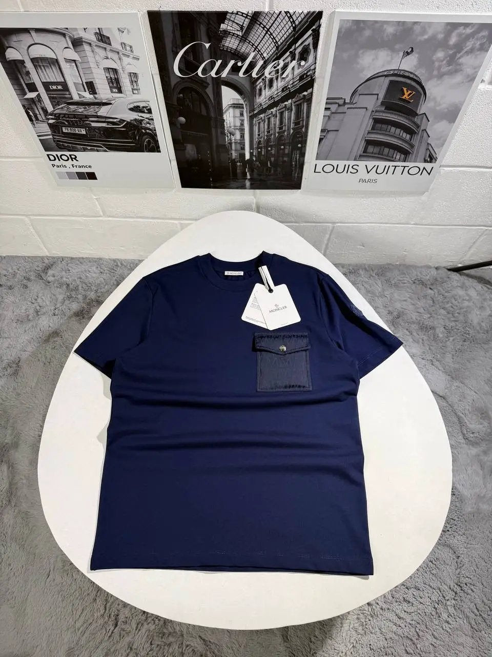 MNCLR PATCH LOGO POCKET TSHIRT by Stock supplier