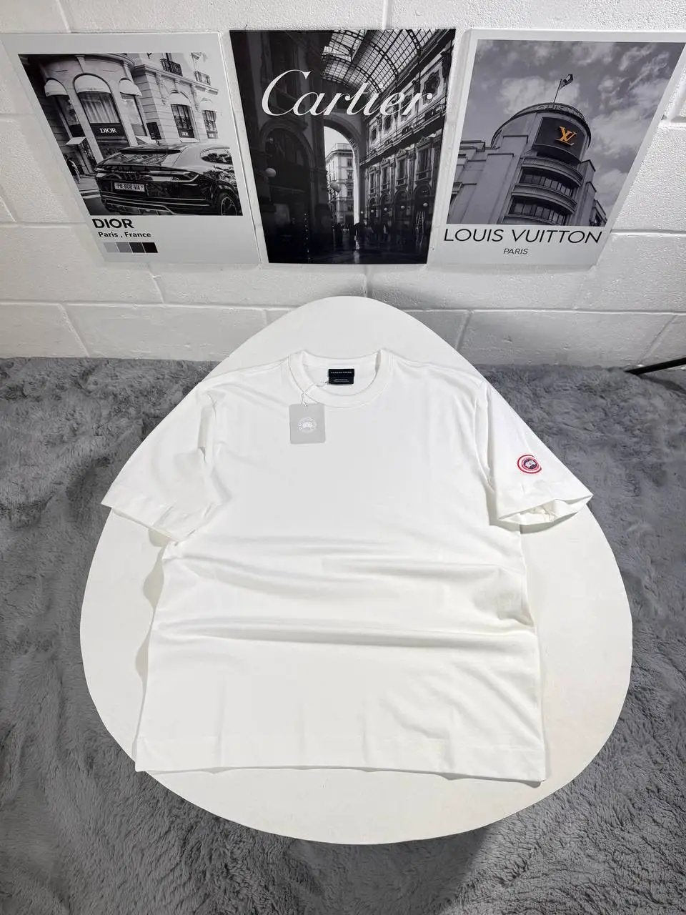CG TEE RED BADGE by Stock supplier