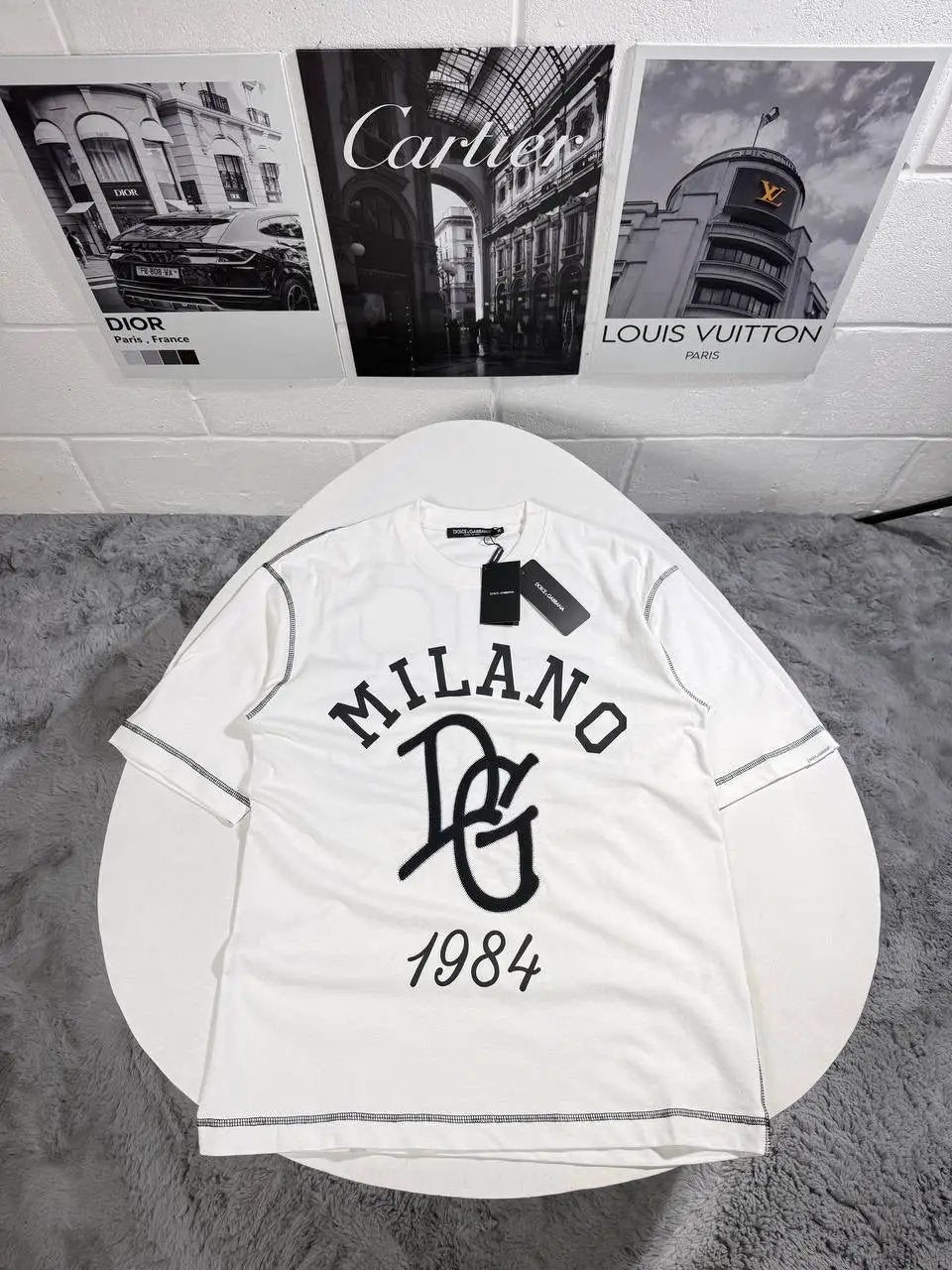 D&G T SHIRT (oversized) by Stock supplier