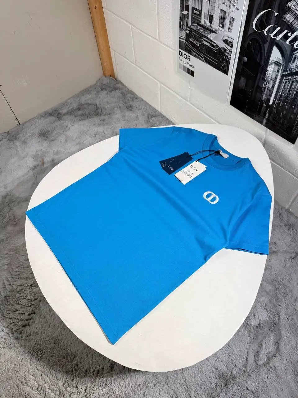CD T SHIRT BLUE by Stock supplier