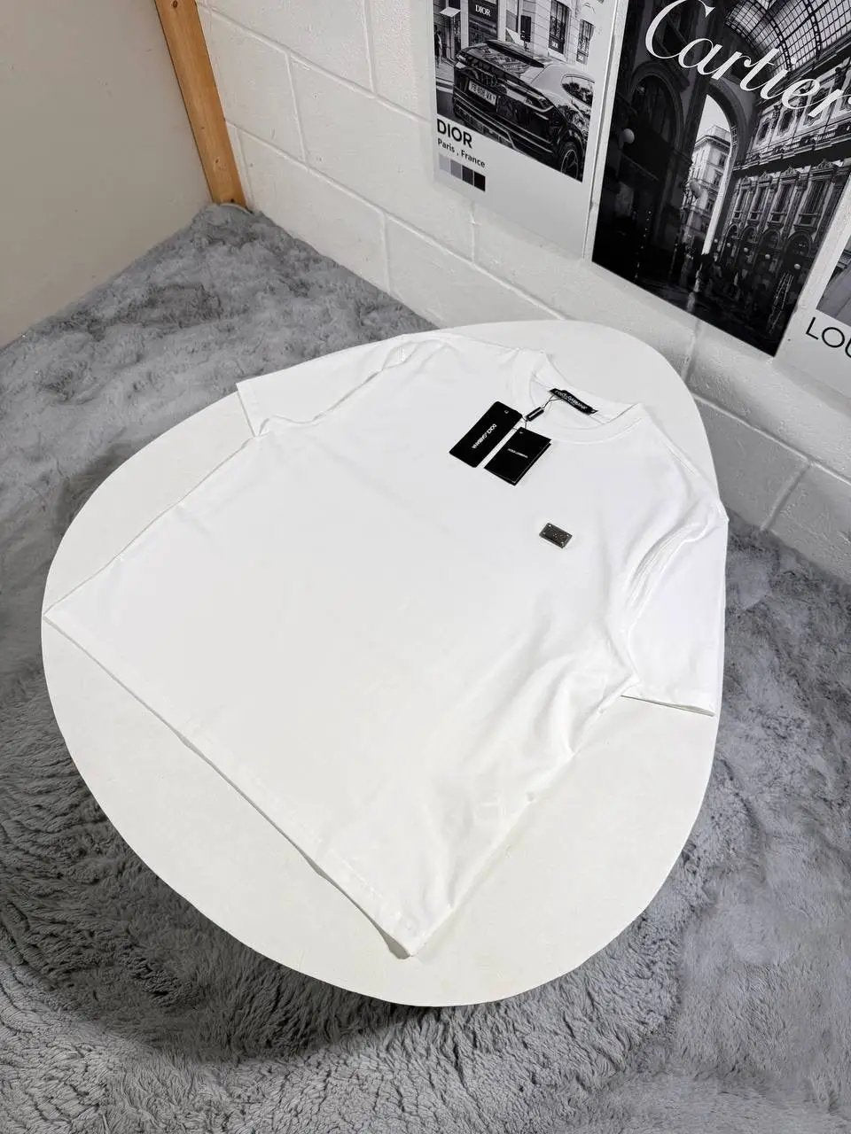 D&G T SHIRT WHITE by Stock supplier