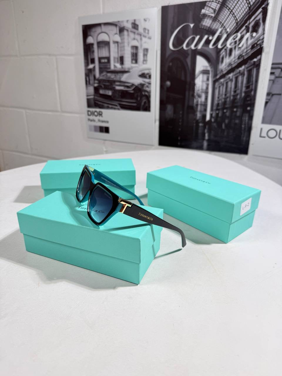 TIFFY SUNGLASSES WOMEN BLUE LENSE