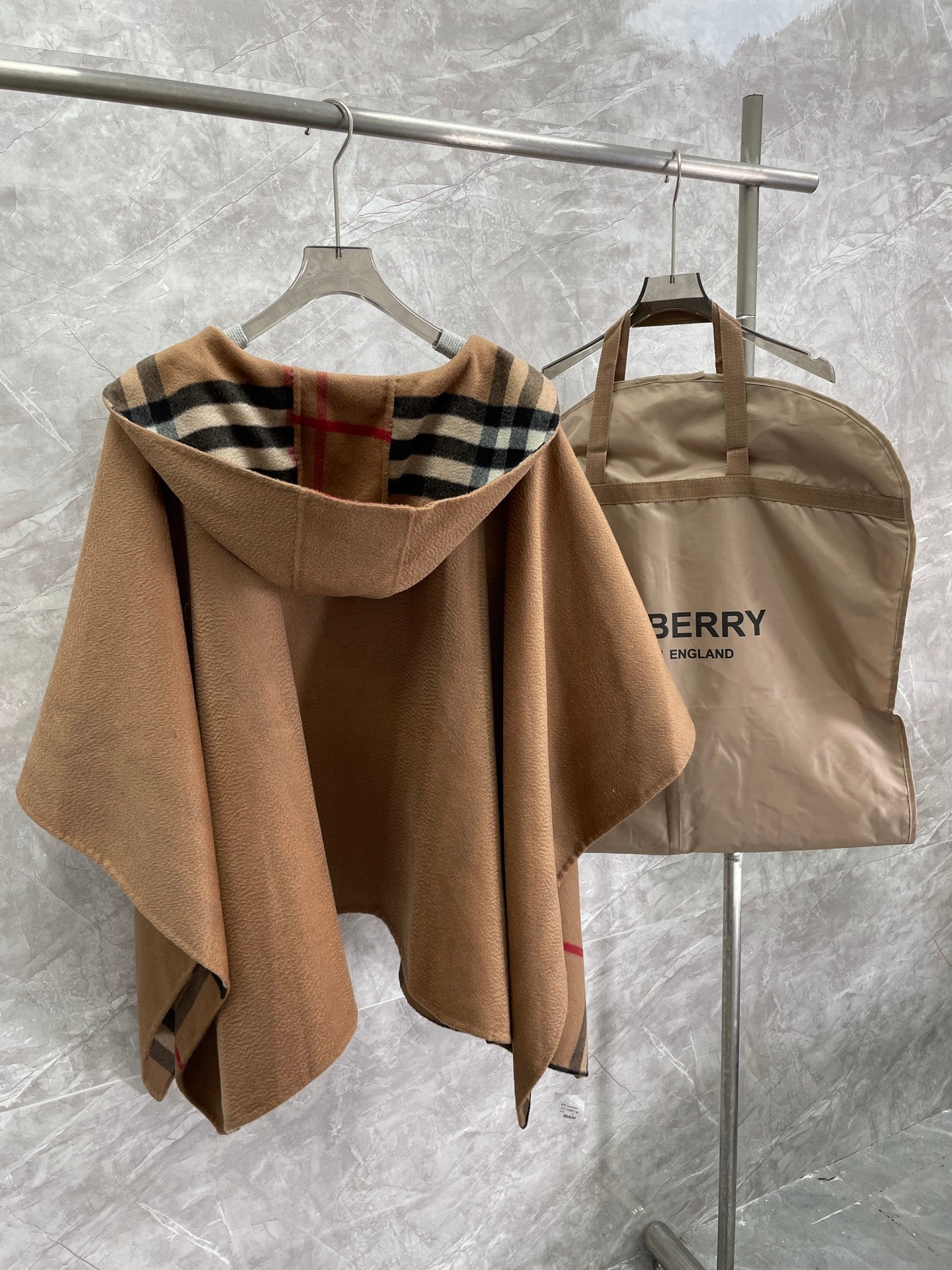 BURB HOODED CAPE (pre-order)