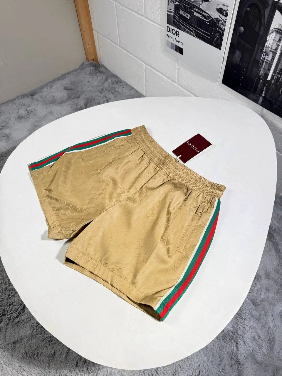 UCCI STRIPPED SHORTS by Stock supplier