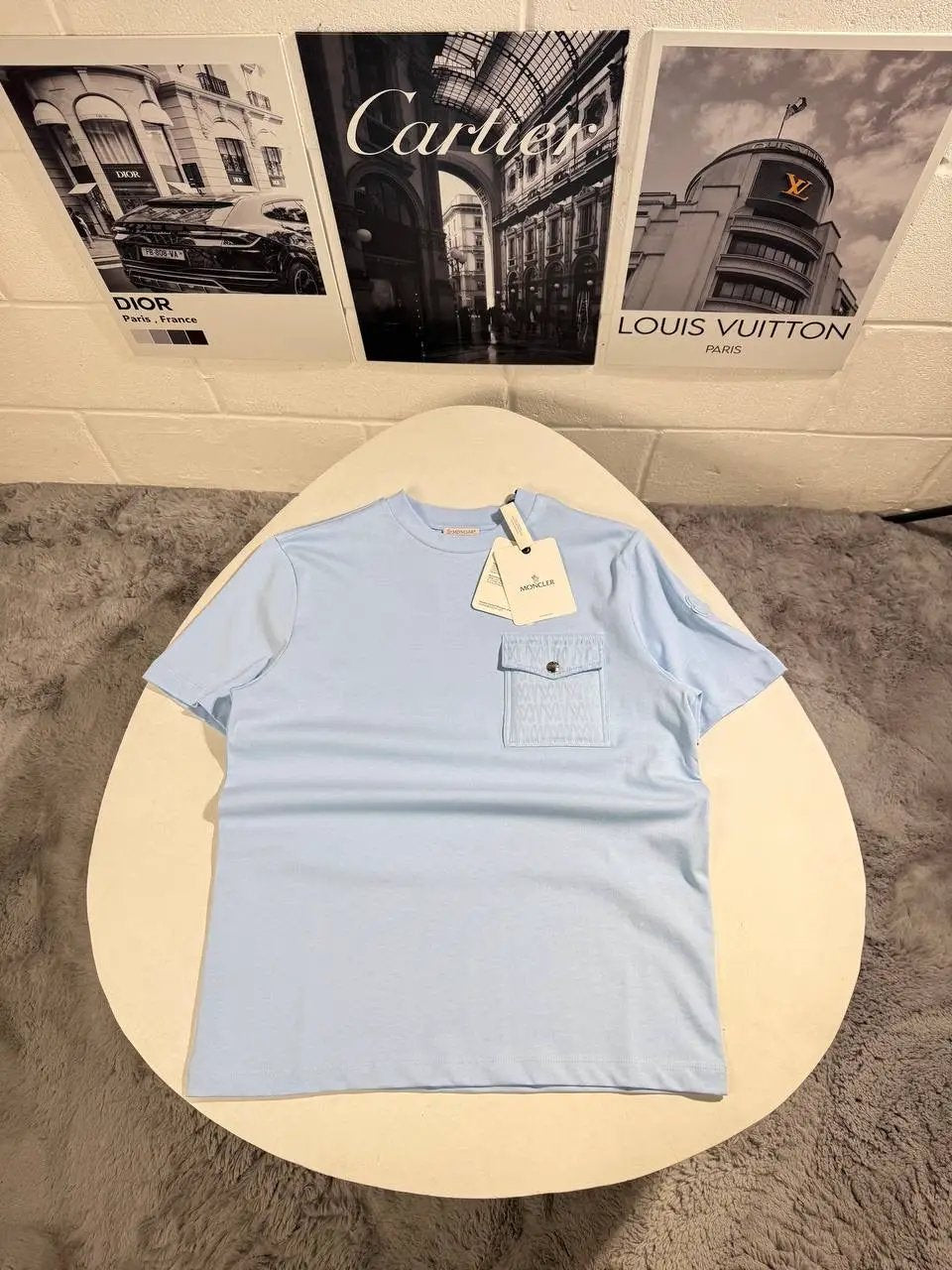 MNCLR PATCH LOGO POCKET TSHIRT by Stock supplier