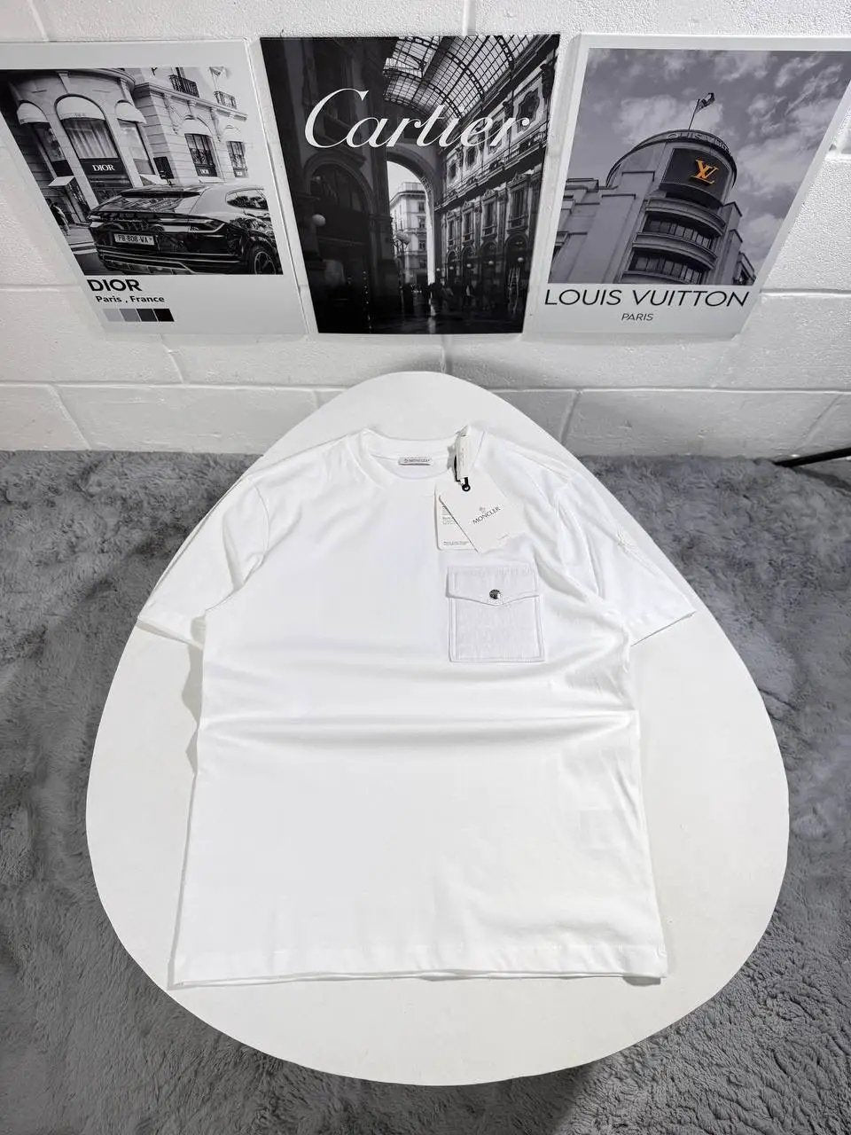 MNCLR PATCH LOGO POCKET TSHIRT by Stock supplier