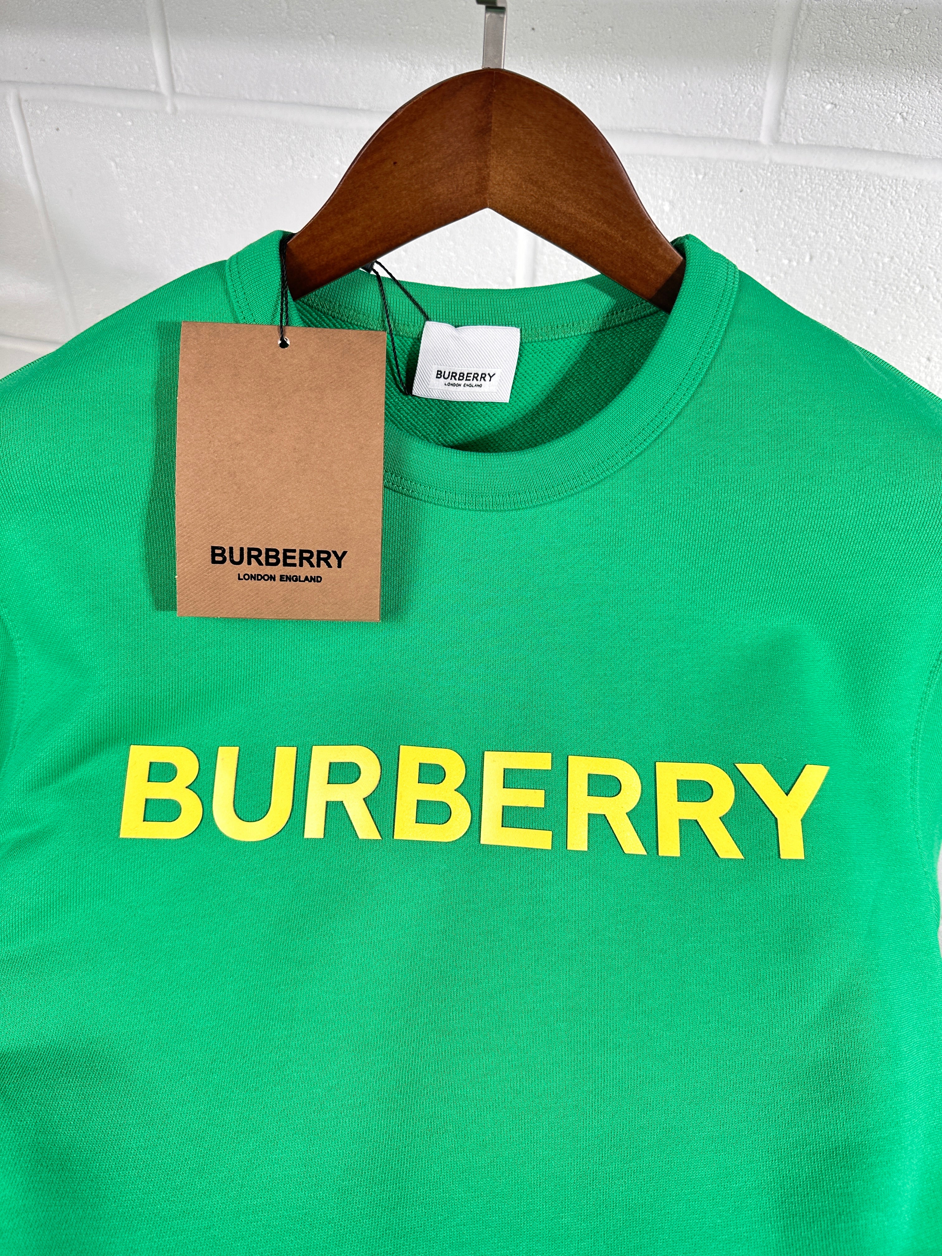 Sweat-shirt Burberry vert
