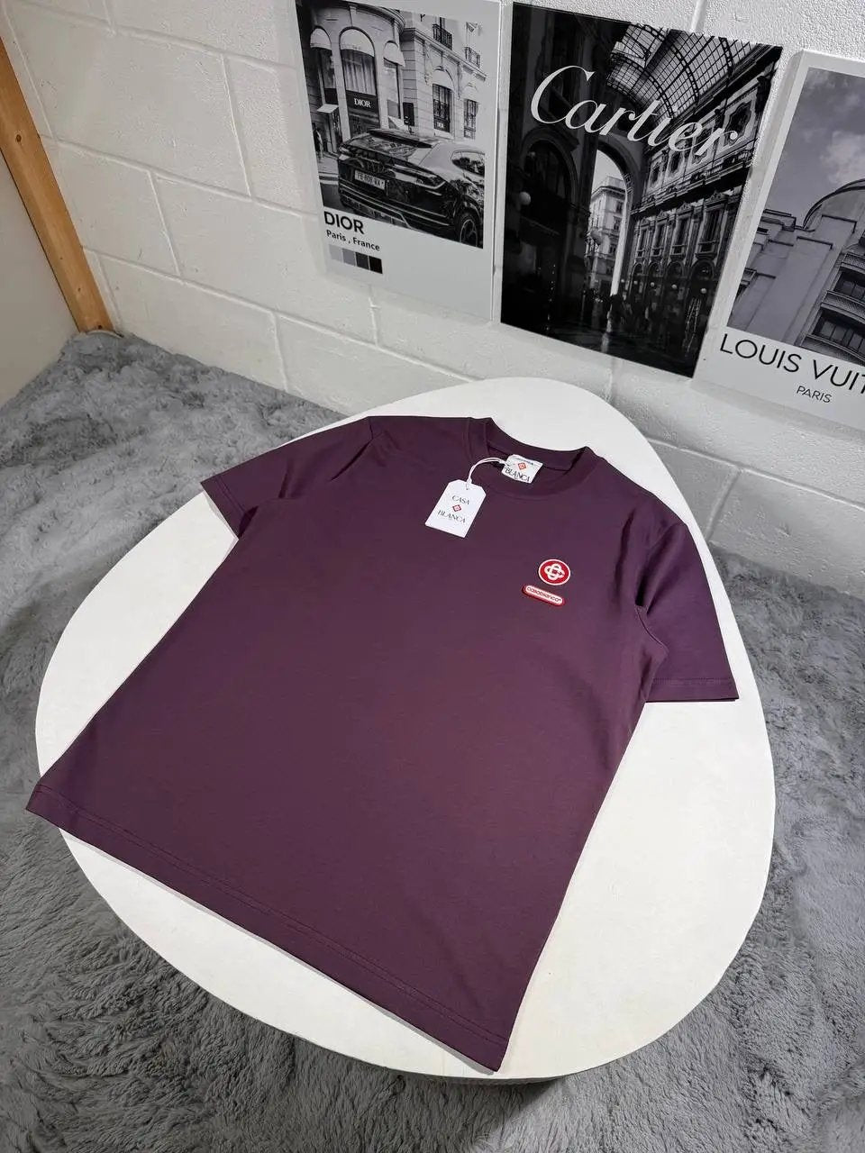 CASA T SHIRT PURPLE by Stock supplier