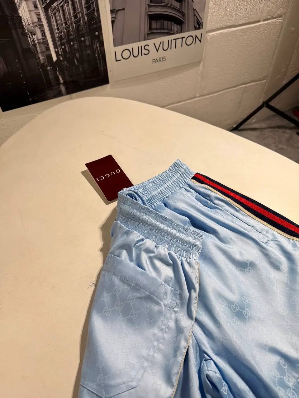 UCCI STRIPPED SHORTS by Stock supplier