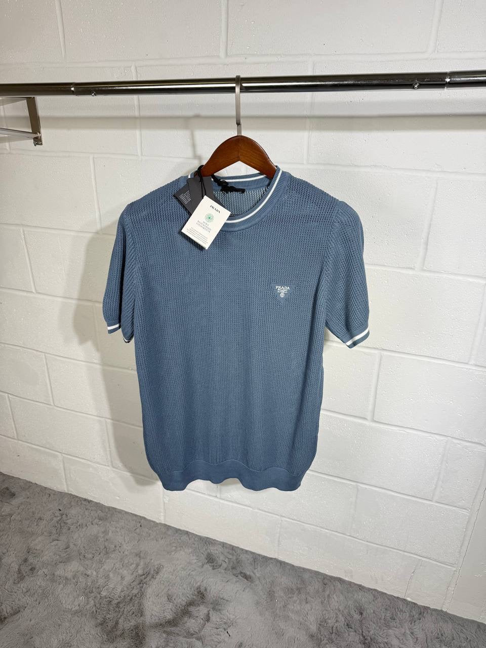 Rada blue knitted Tshirt