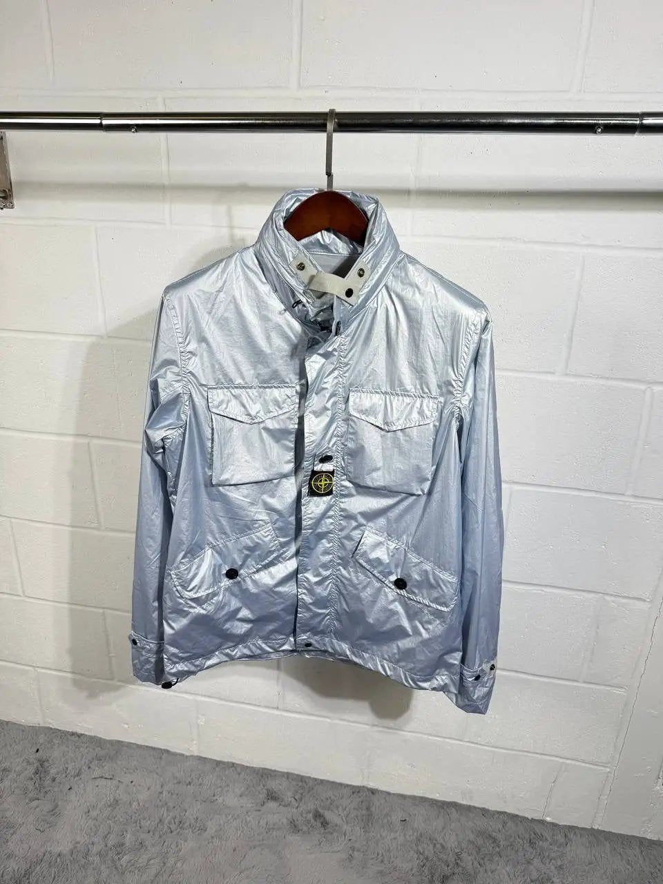SI JACKET SILVER Stock supplier