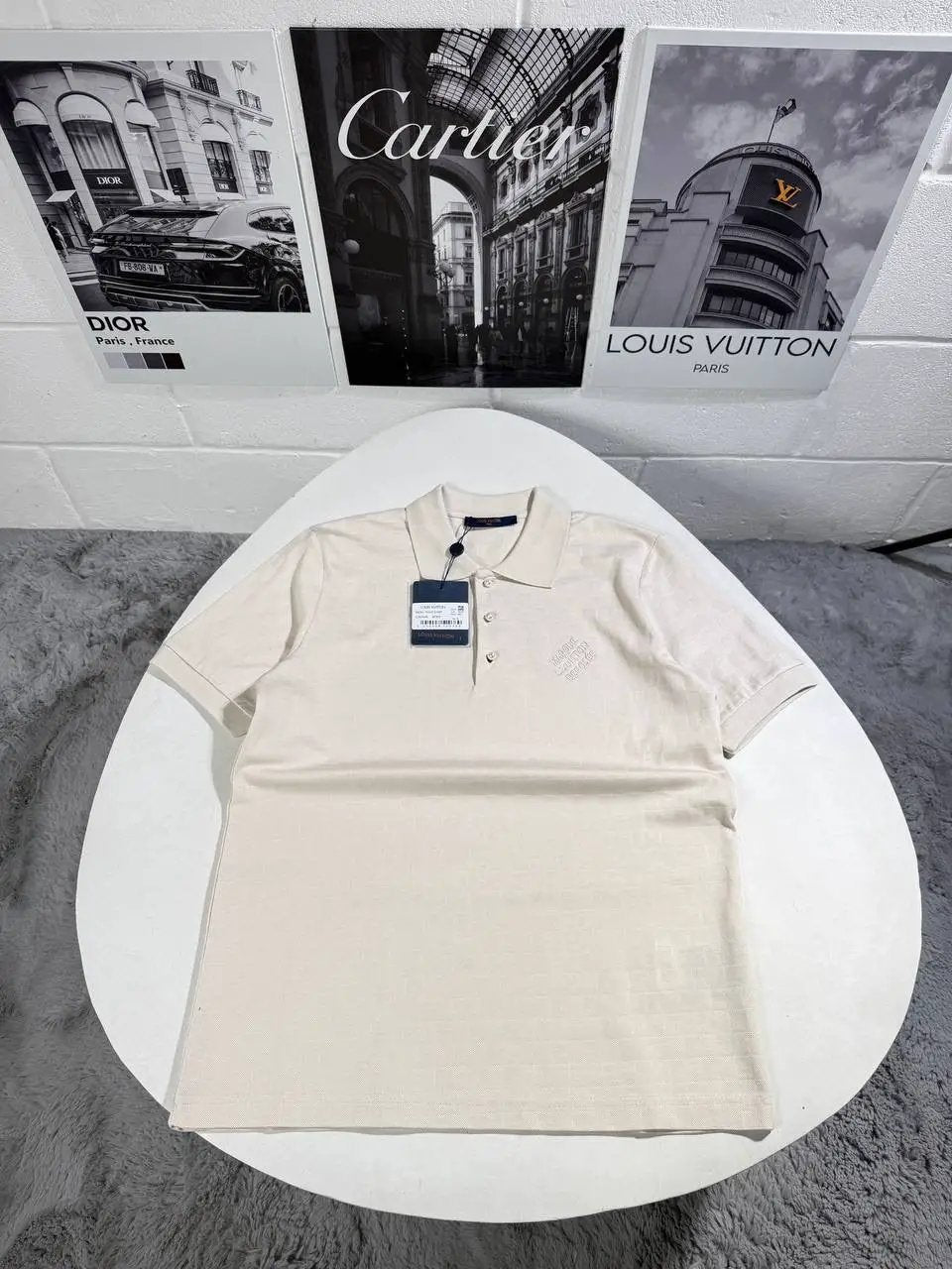 LVE DAMIER POLO BEIGE by Stock supplier