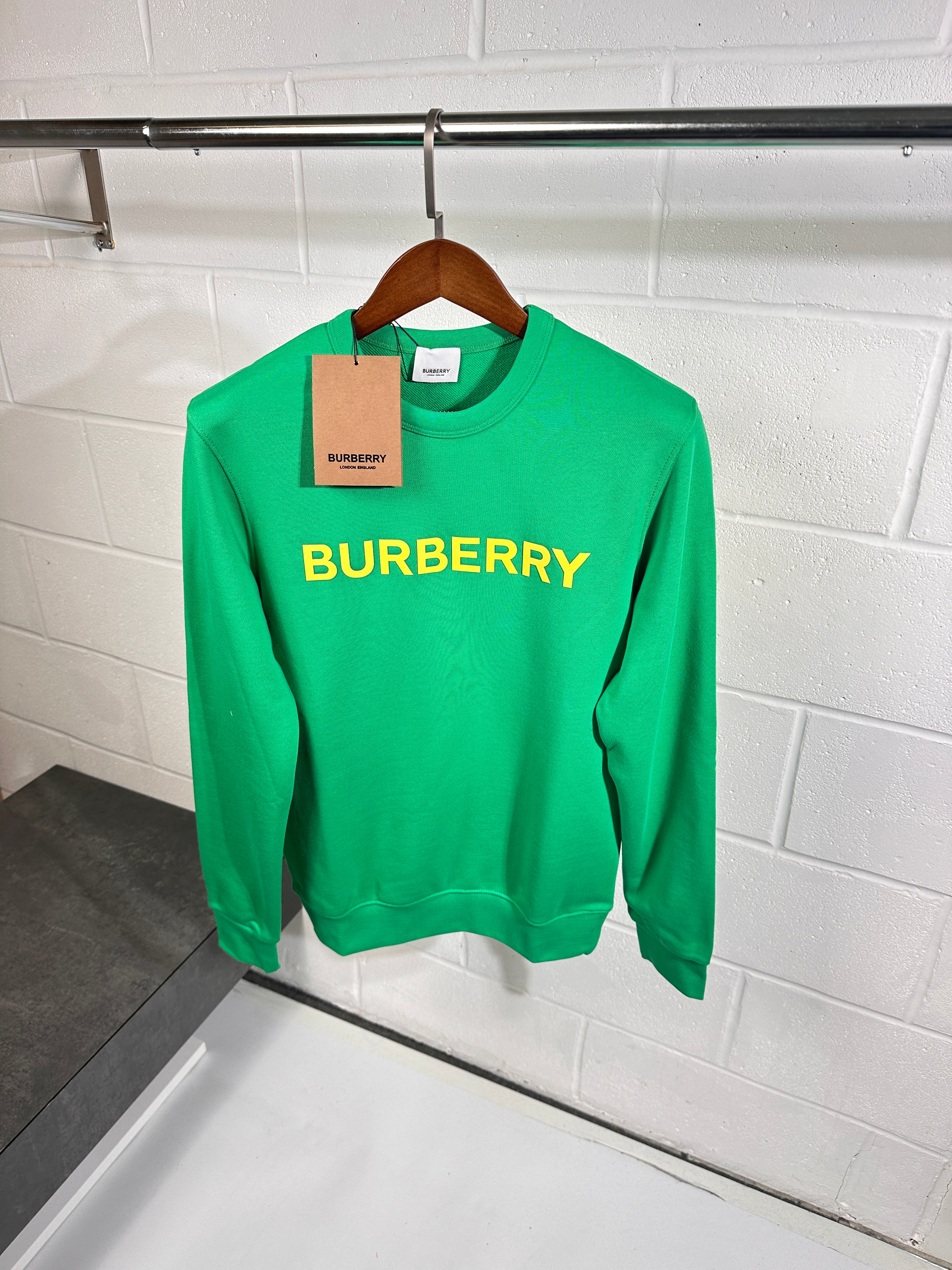 Sweat-shirt Burberry vert