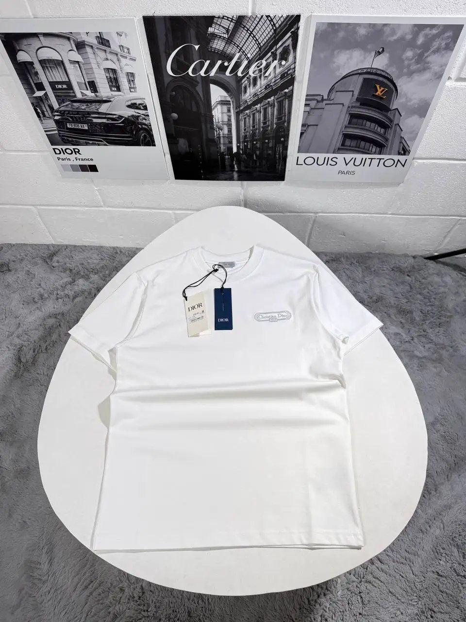 CD T SHIRT WHITE by Stock supplier