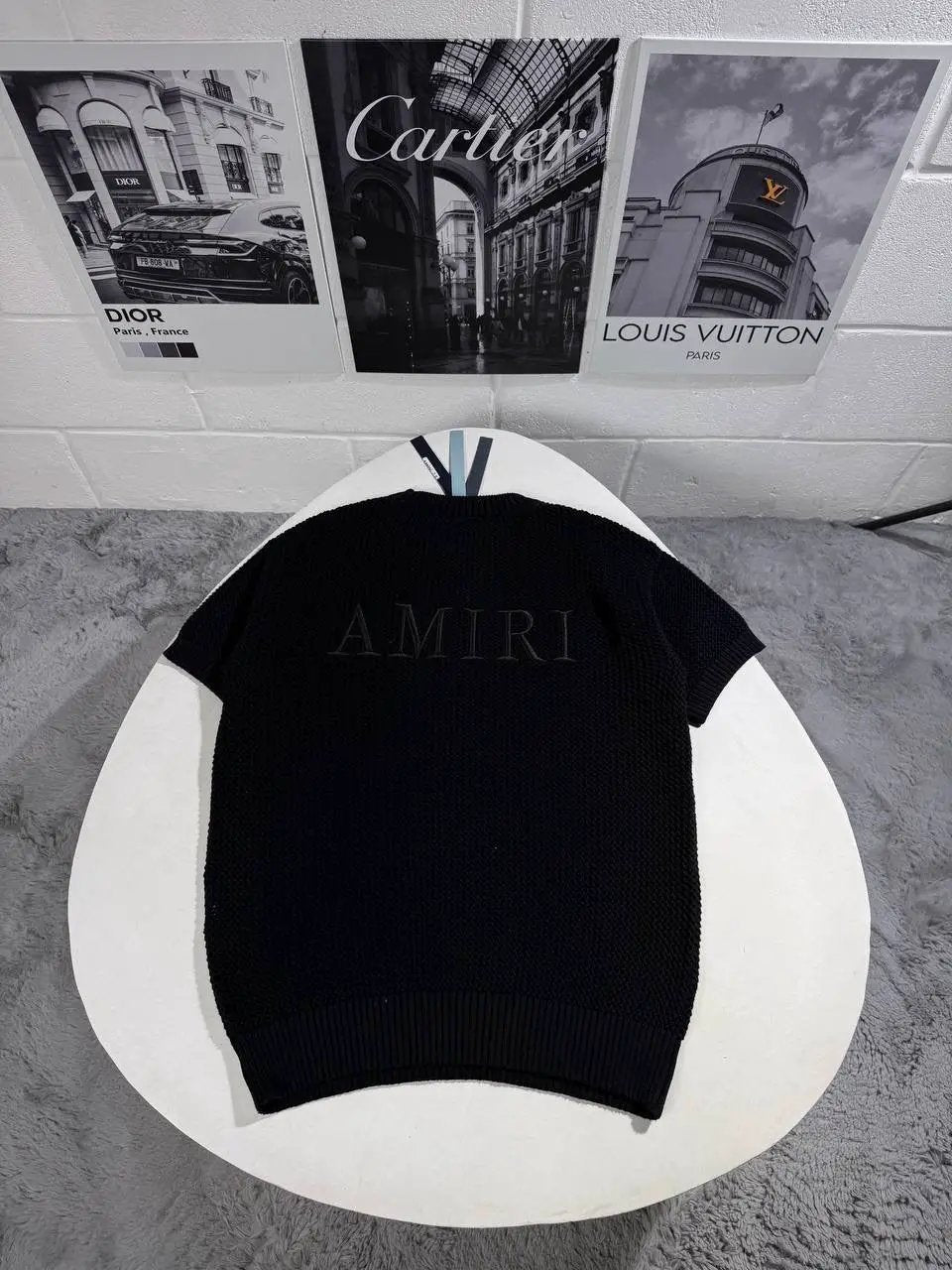 MIRI KNITTED LOGO TSHIRT by Stock supplier
