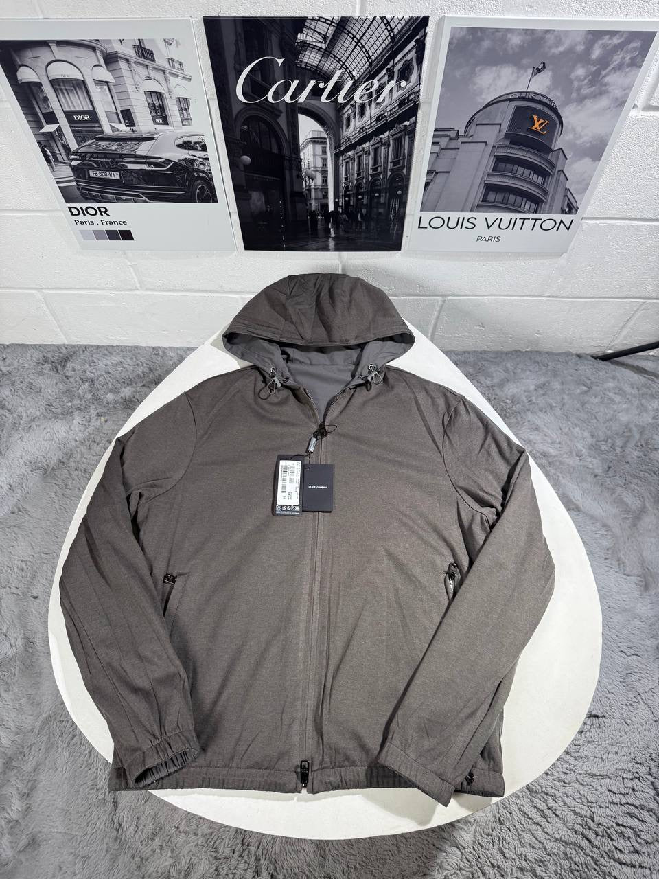 D&G REVERSIBLE WIND RSISTANT JACKET