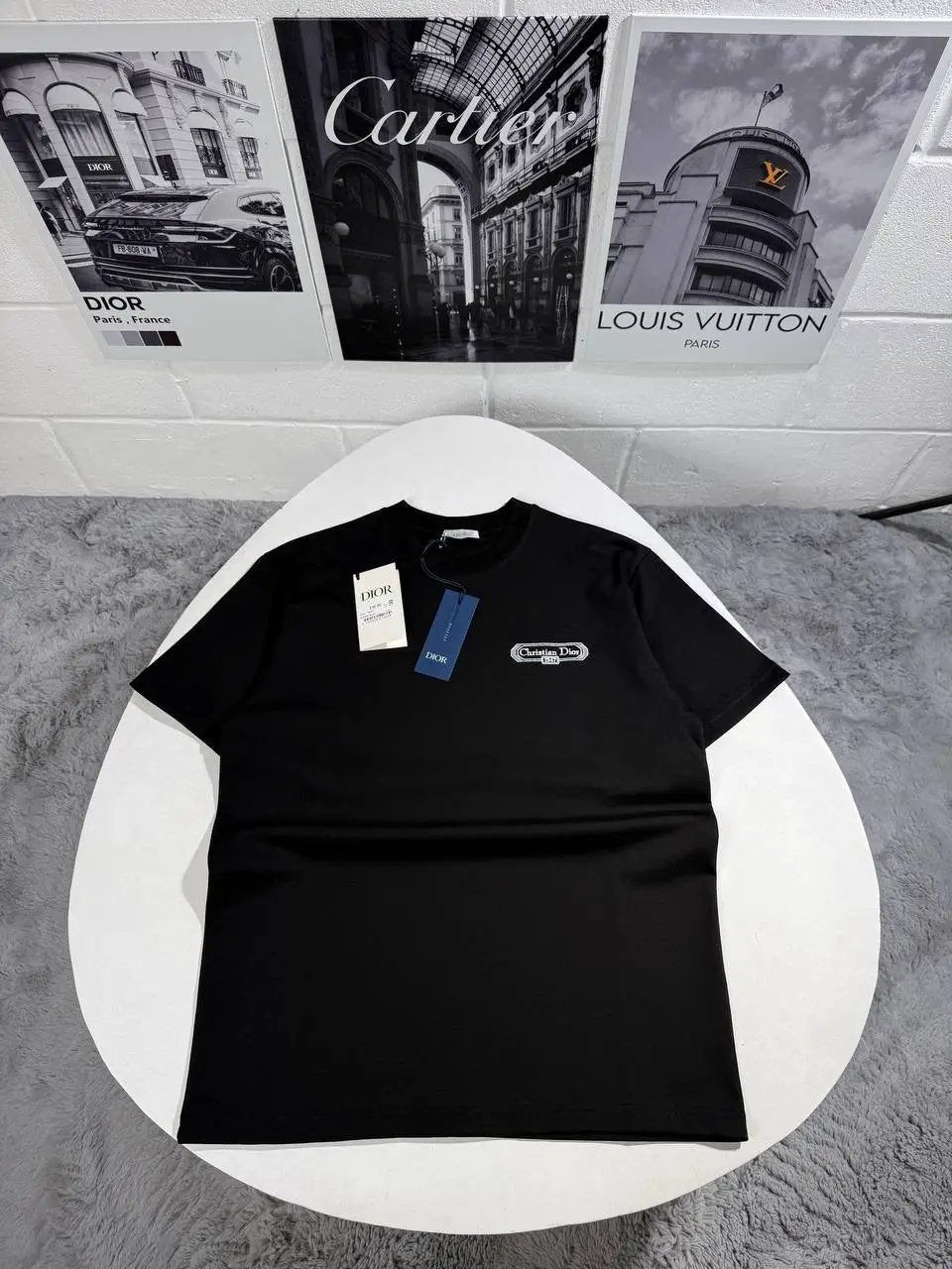 CD T SHIRT BLACK by Stock supplier
