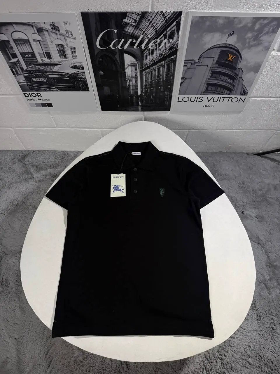 BURB LOGO POLO by Stock supplier