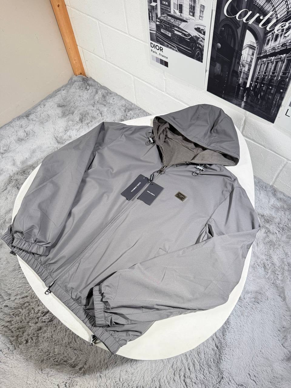 D&G REVERSIBLE WIND RSISTANT JACKET