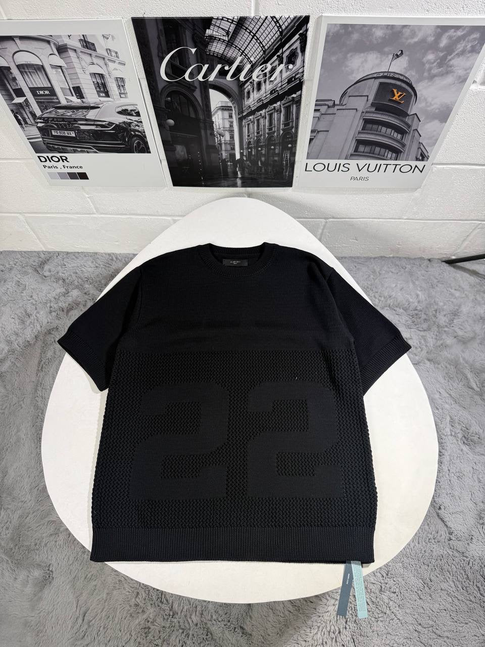 MIRI CROCHET KNITTED TSHIRT by Stock supplier