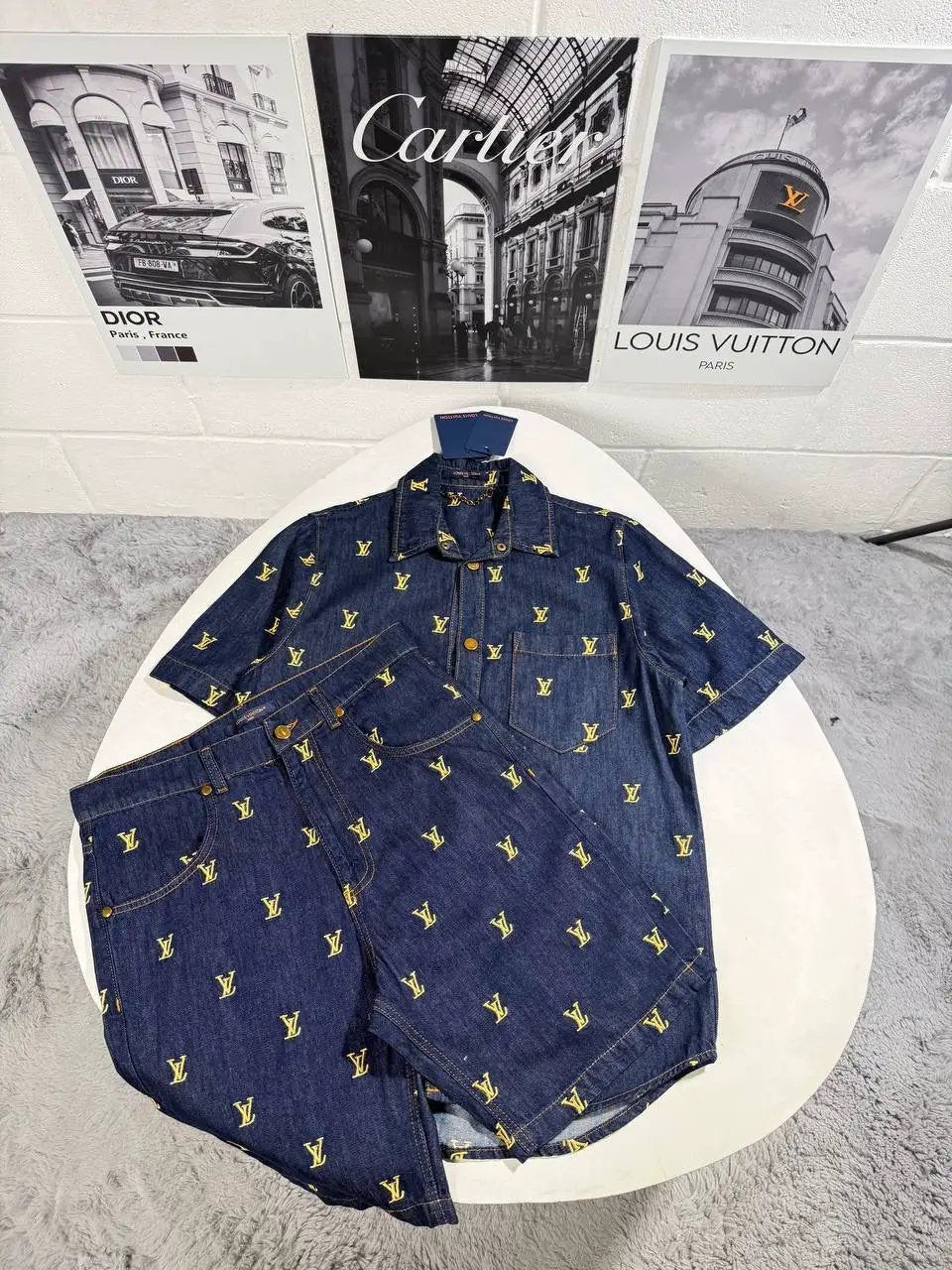 LVE DENIM SHORTSETS MENS by Stock supplier