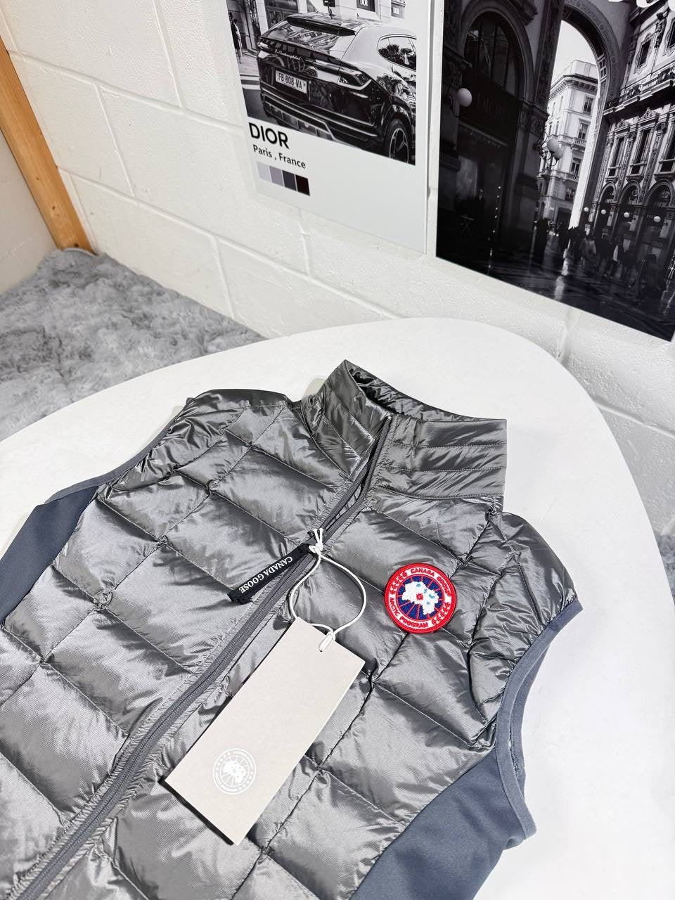 CG BODYWARMER GREY