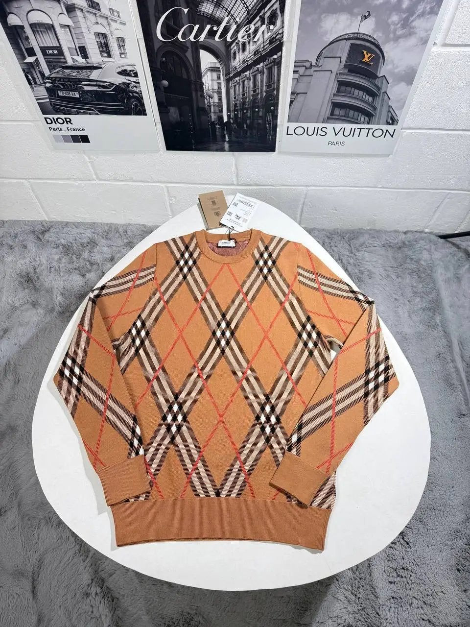 BURBRY KNITTED SWEATER by Stock supplier