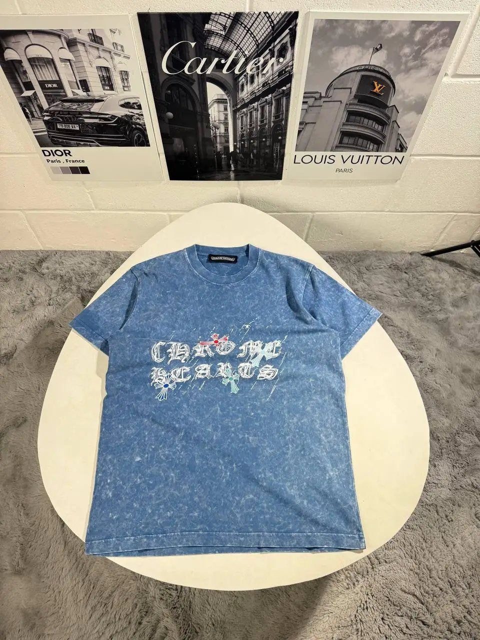 CHROME HEARTS TSHIRT (OVERSIZED) by Stock supplier