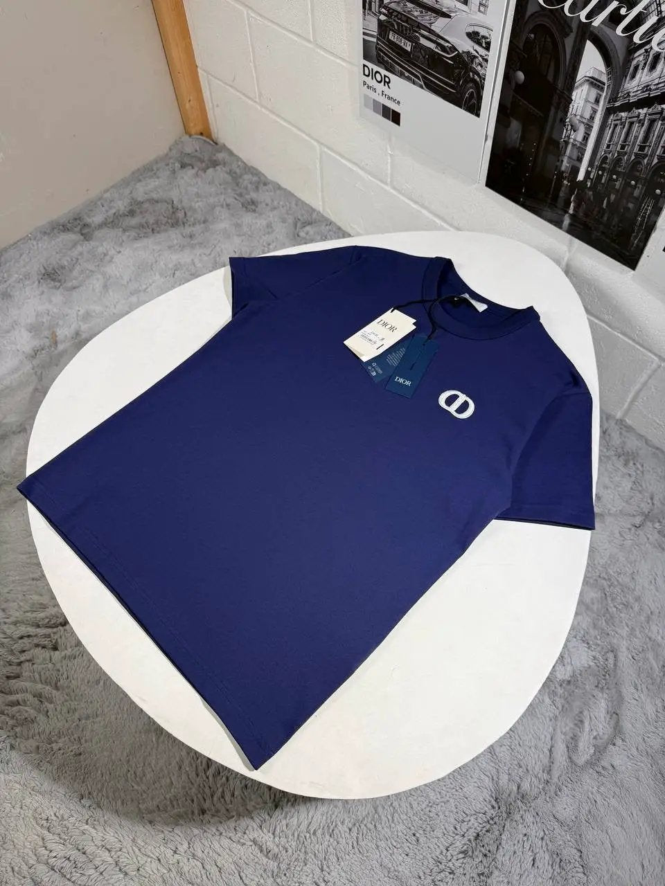 CD T SHIRT NAVY by Stock supplier