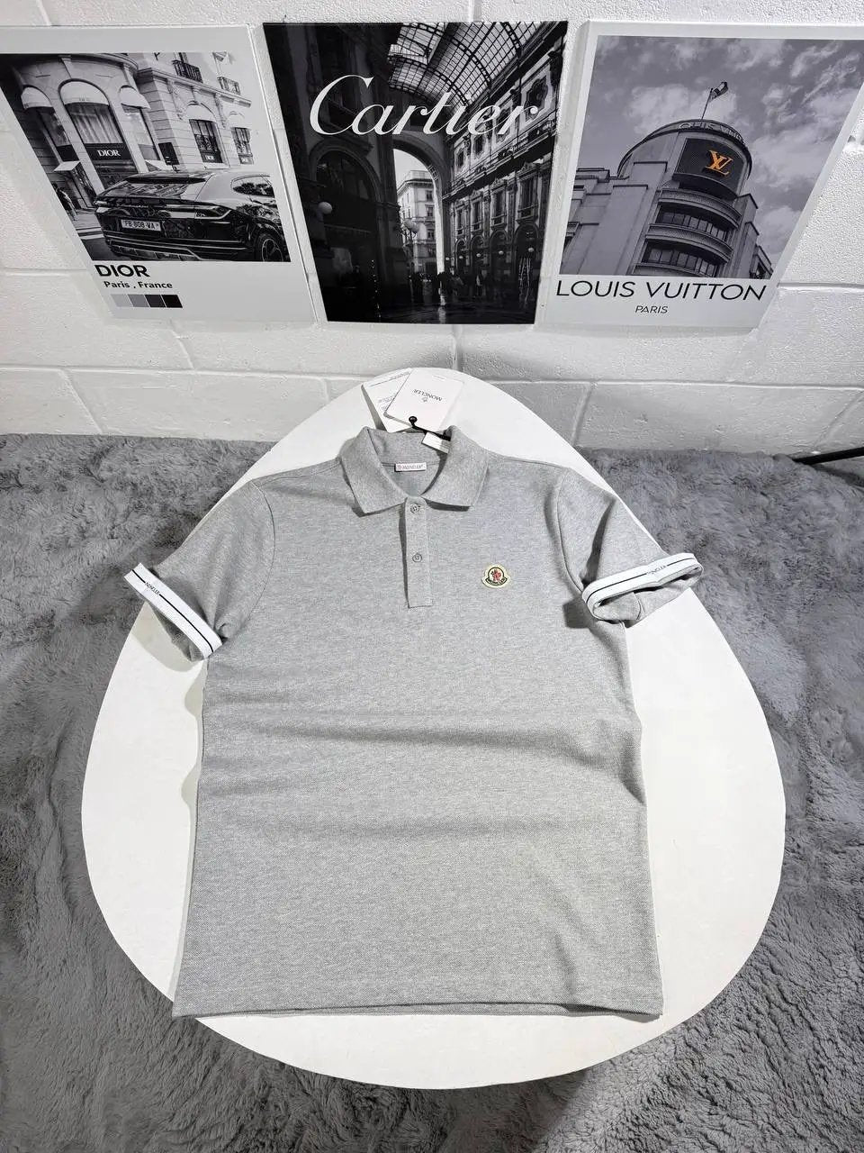 MNCLR POLO GREY by Stock supplier