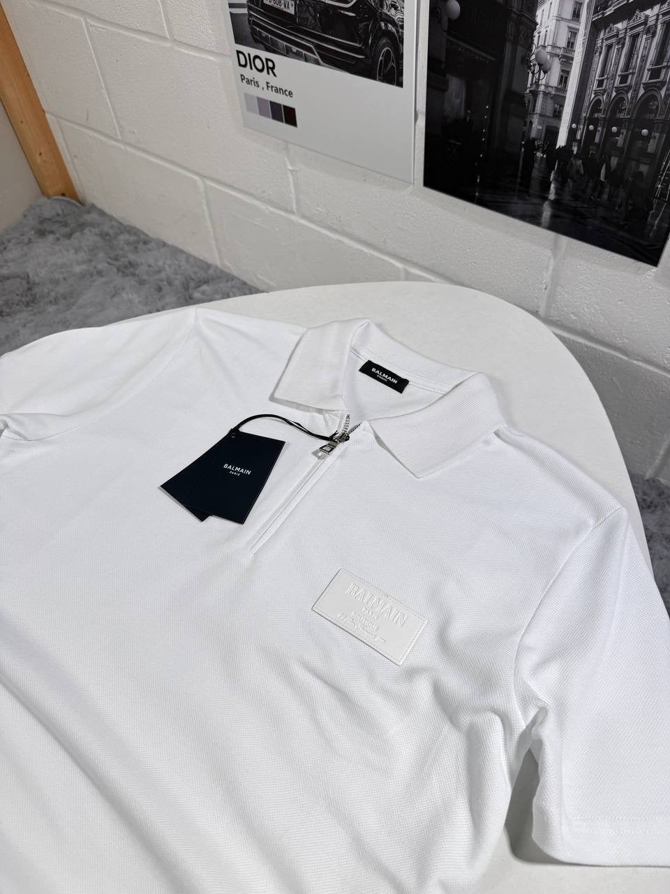 BLMN ZIP UP POLO