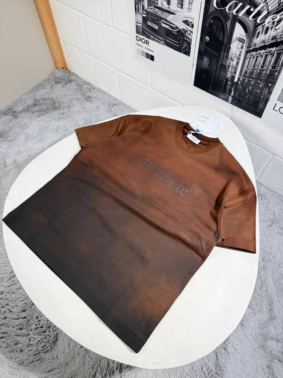 OFF W LAUNDRY SKATE TSHIRT by Stock supplier