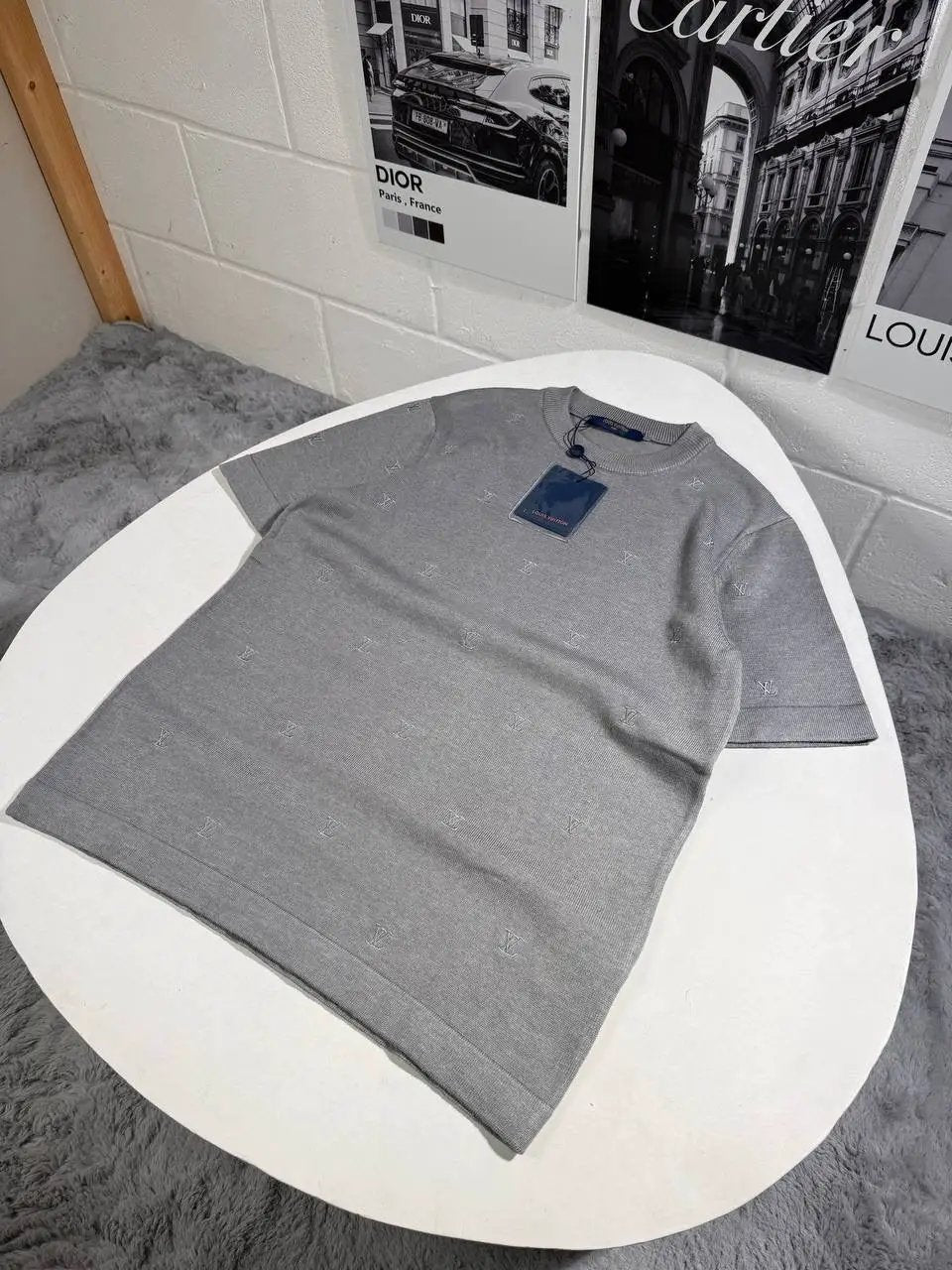 LVE PRINT LOGO TSHIRT KNITTED by Stock supplier