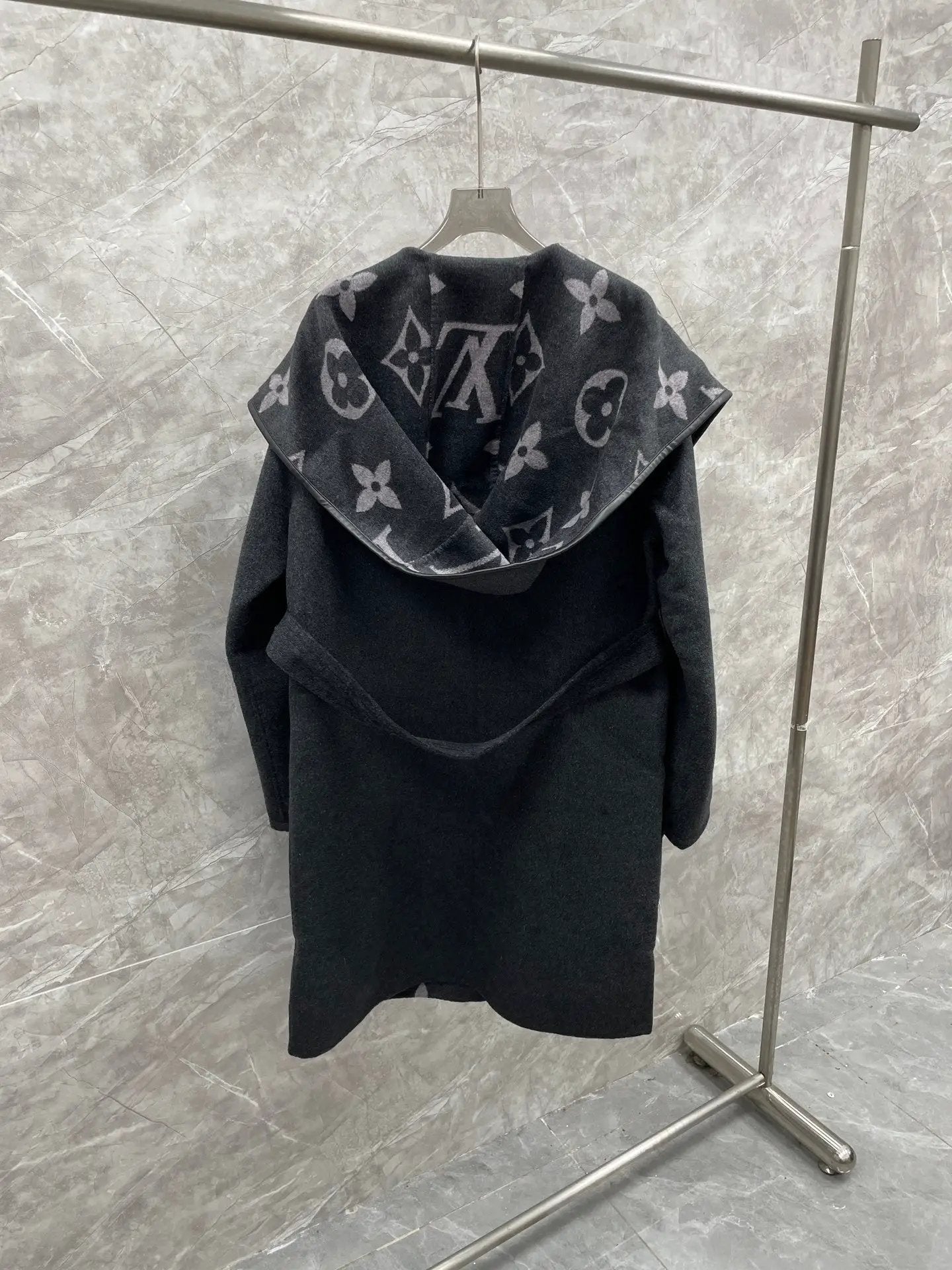 LVE HOODED WRAP COAT (pre-order) by Stock supplier