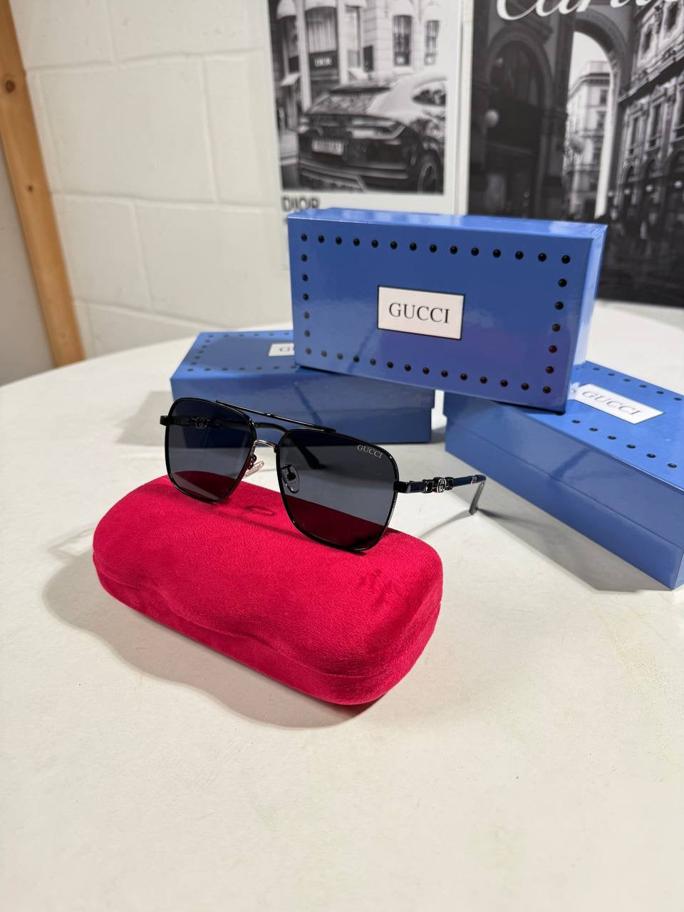 UCCI LOGO SUNGLASSES