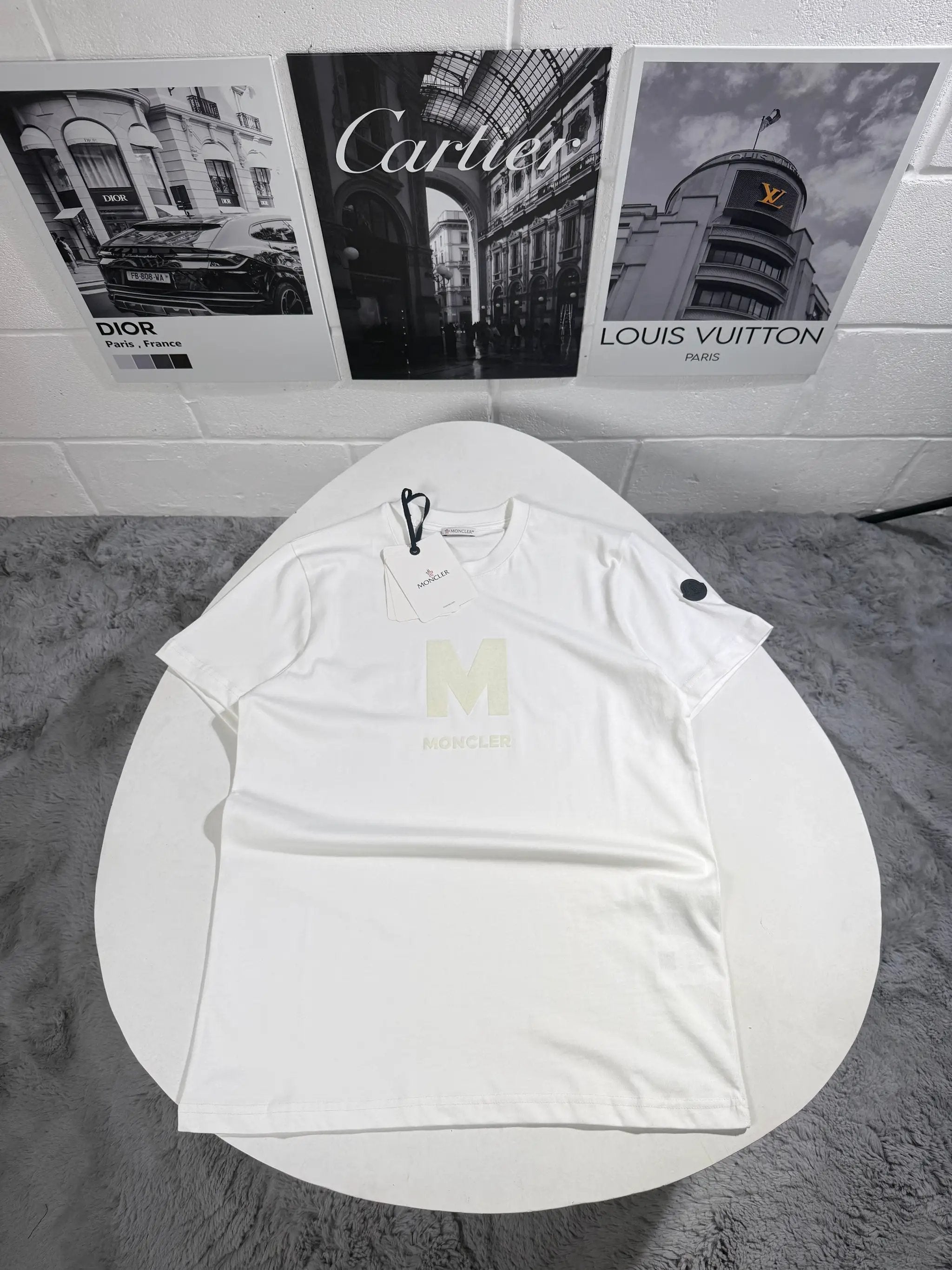 MNC LOGO T SHIRT WHITE by Stock supplier