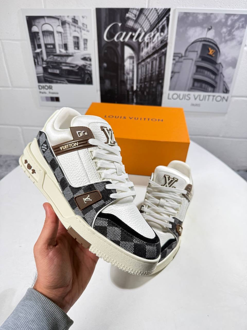 LVE DENIM TRAINERS by Stock supplier