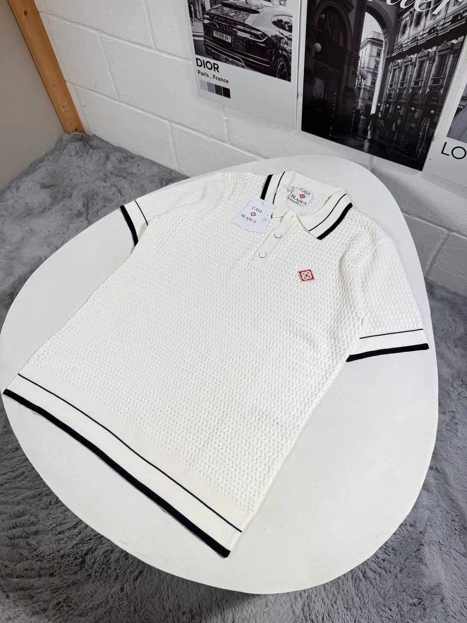 CASA KNITTED POLO by Stock supplier