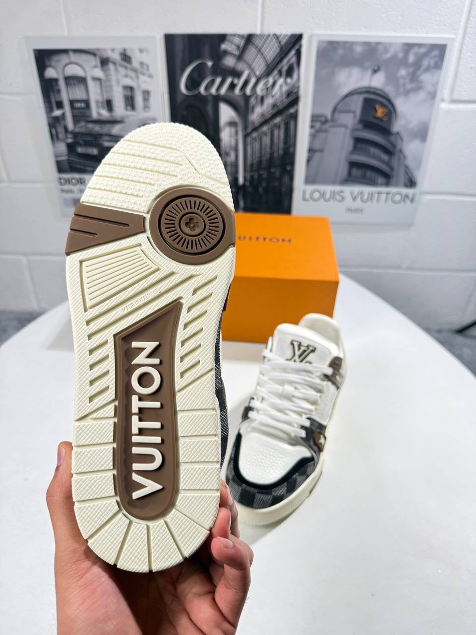 LVE DENIM TRAINERS by Stock supplier
