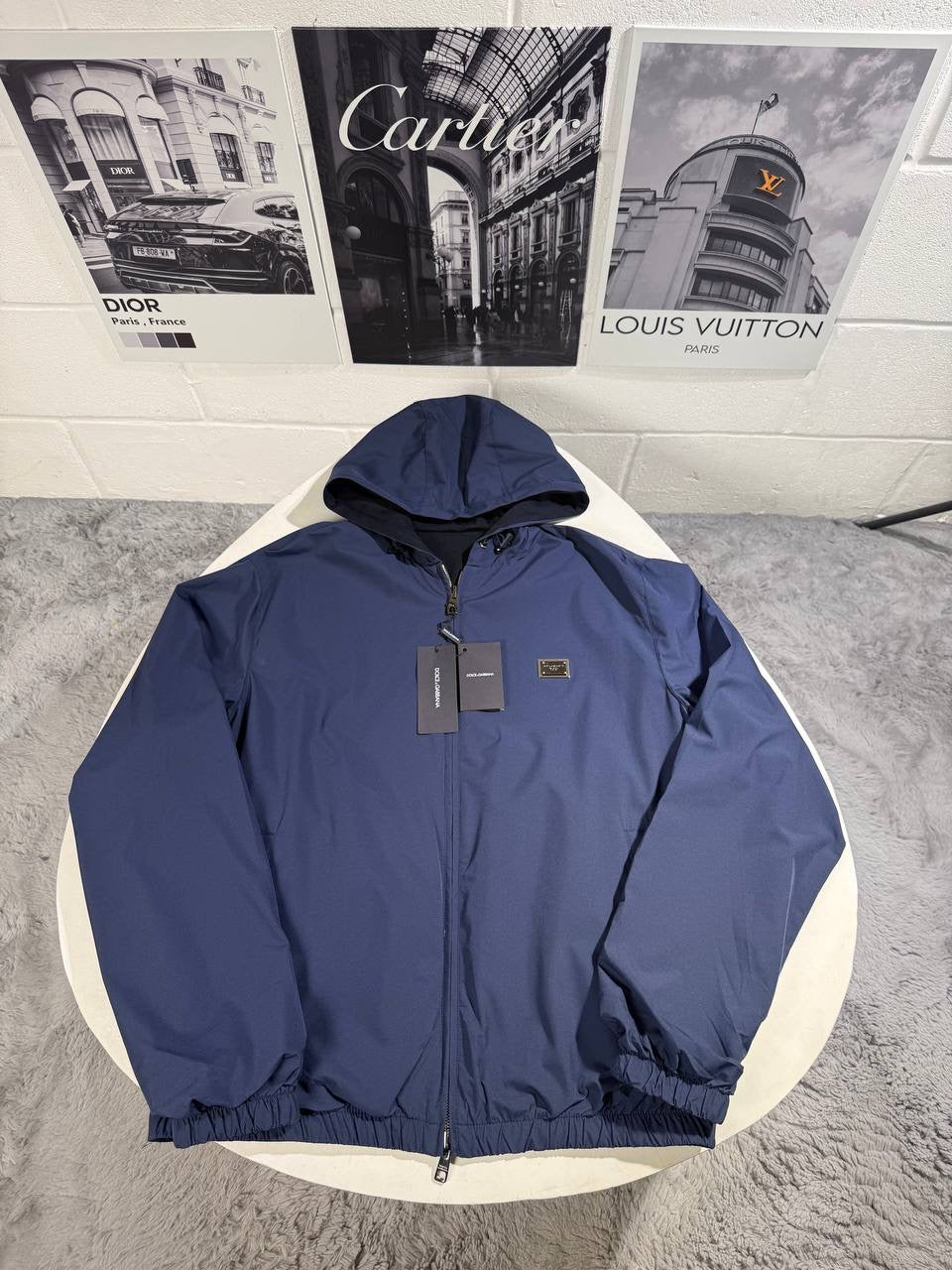 D&G REVERSIBLE WIND RSISTANT JACKET