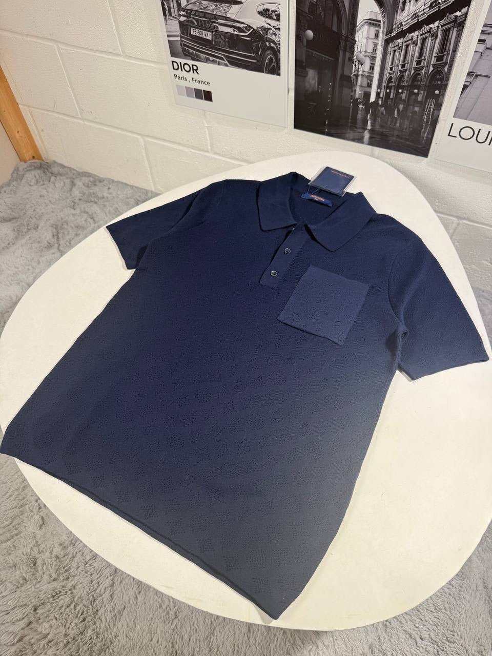 LVE KNITTED POLO by Stock supplier