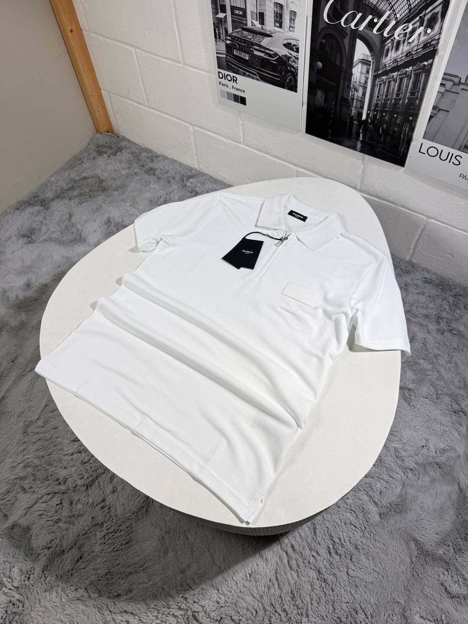 BLMN ZIP UP POLO