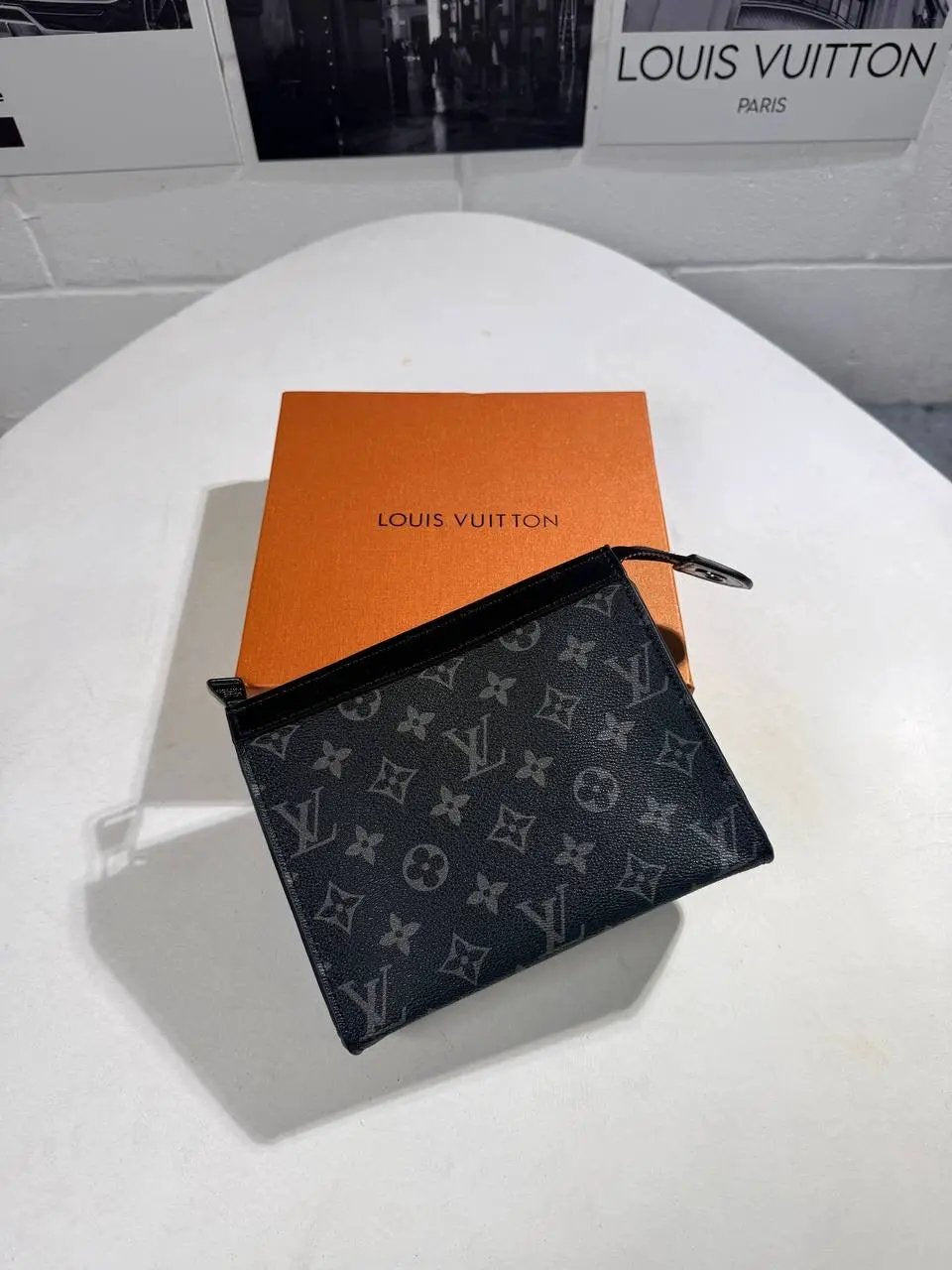 LVE MONOGRAM POUCH by Stock supplier